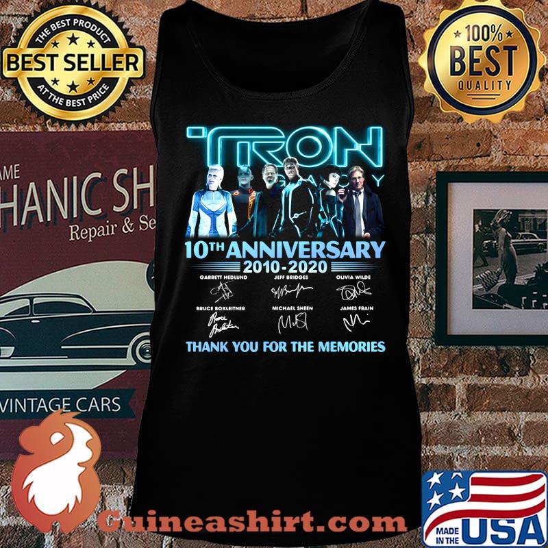 Iron 10th anniversary 2010 2020 thank you for the memories signatures s Tank top