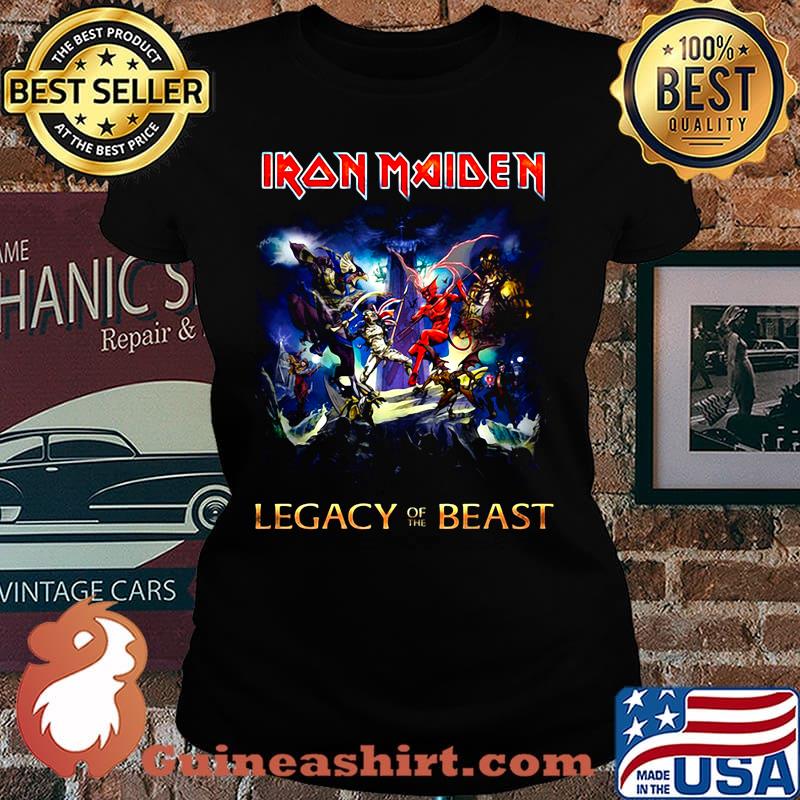 Iron maiden legacy of the beast black s Laides