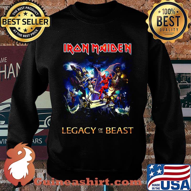 Iron maiden legacy of the beast black s Sweater