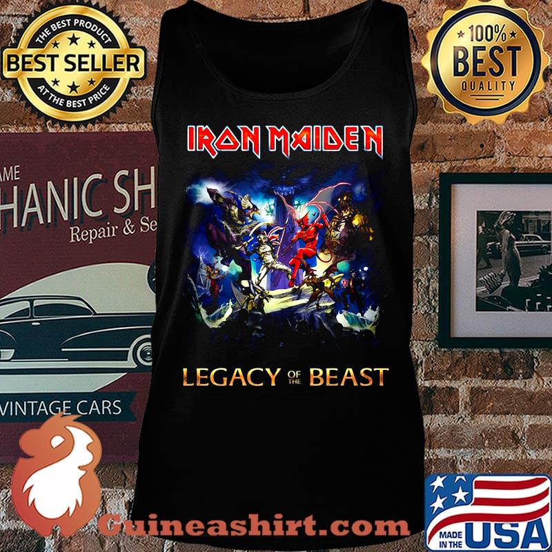 Iron maiden legacy of the beast black s Tank top