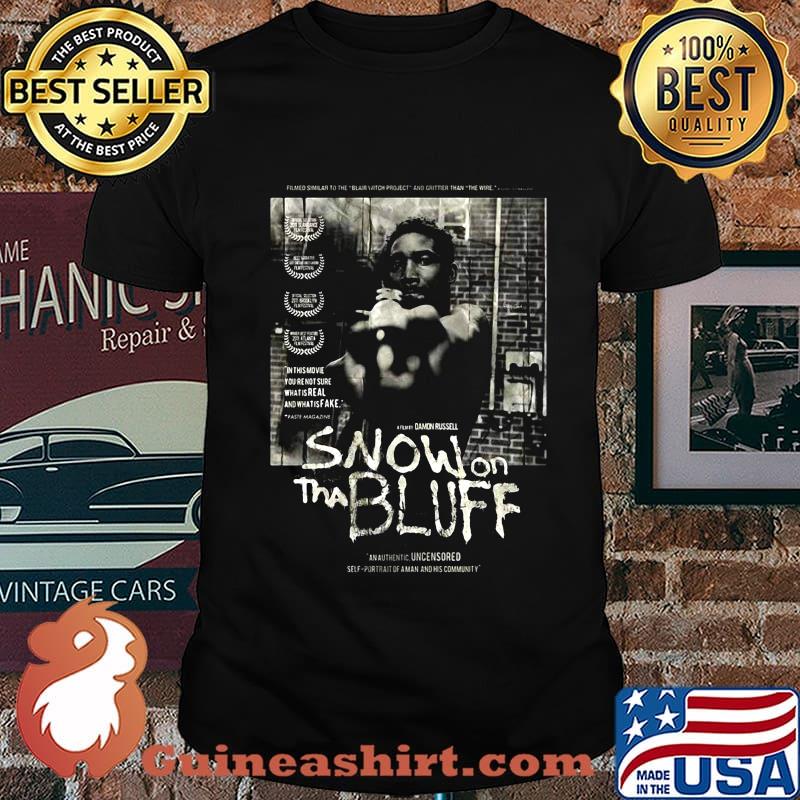 J. Cole snow on tha bluff shirt