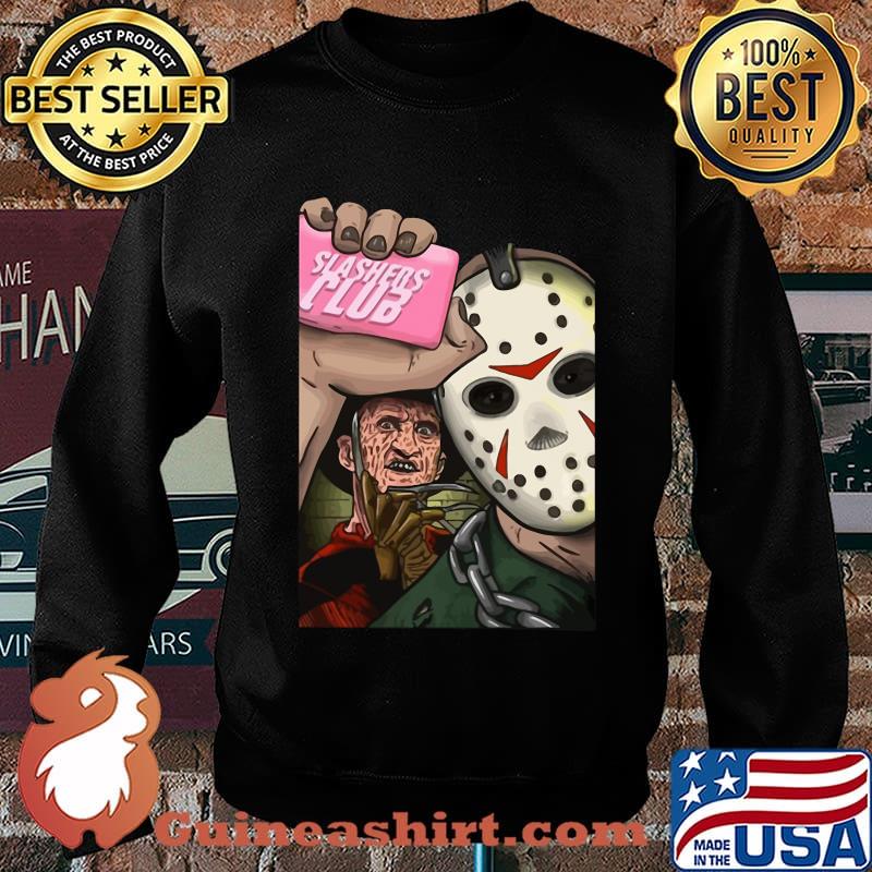 Jason voorhees and freddy krueger slashers club s Sweater