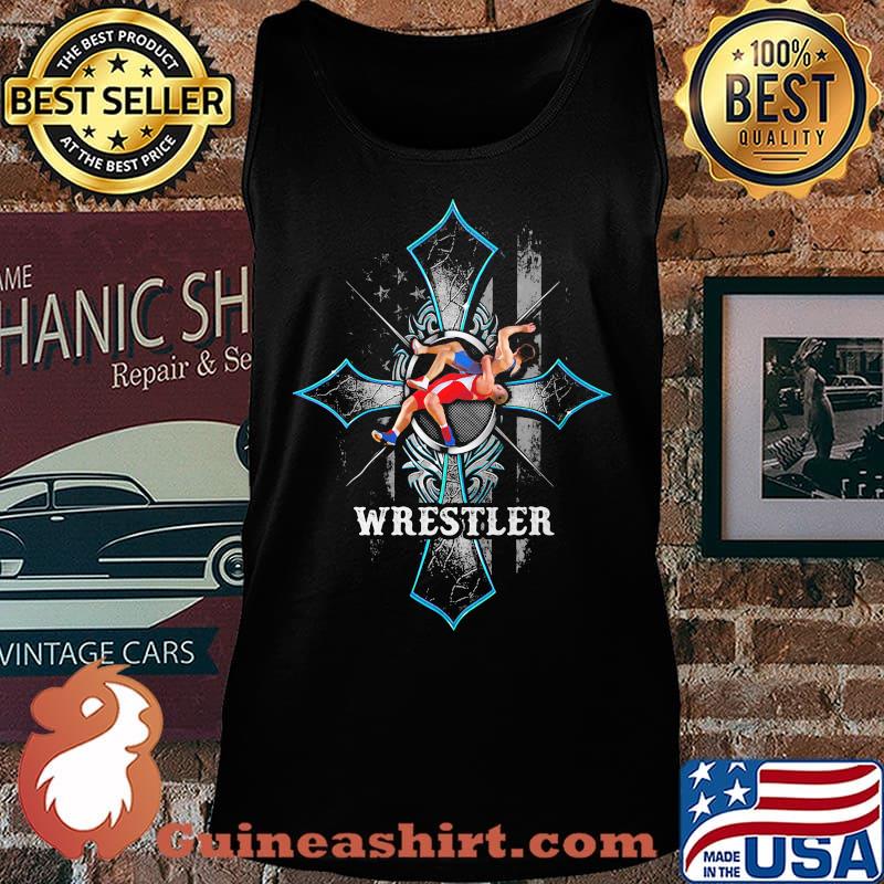 Jesus wrestling wrestler classic s Tank top
