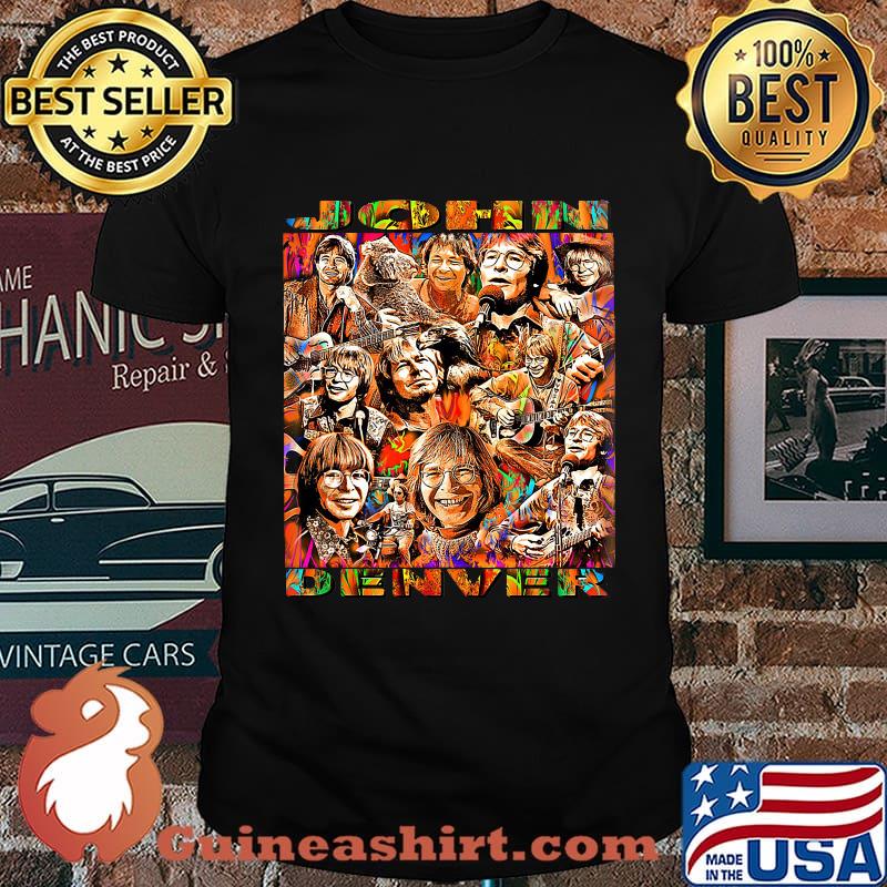 John denver singer art shirt