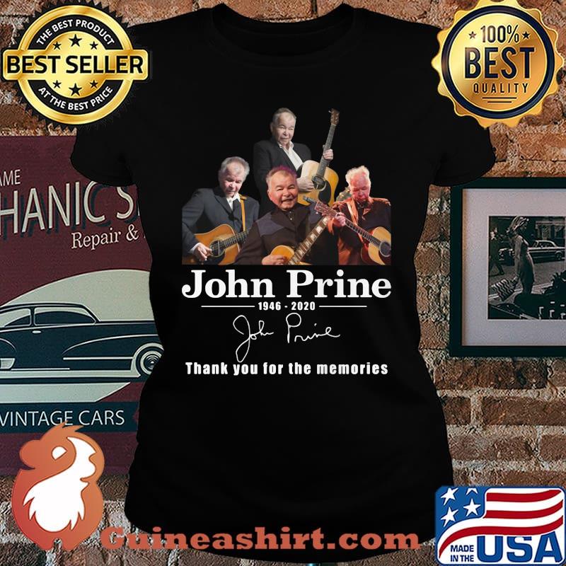 John prine 1946 2020 thank you for the memories signature guitar s Laides