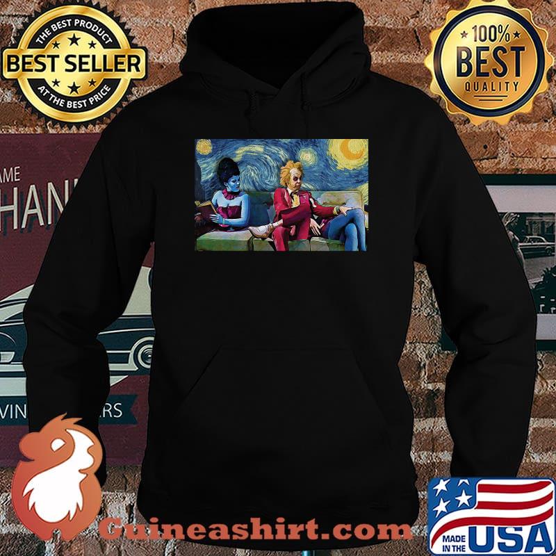 Joker van gogh starry night s Hoodie