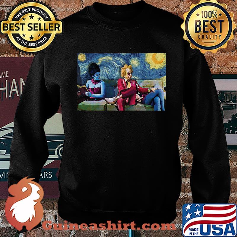 Joker van gogh starry night s Sweater