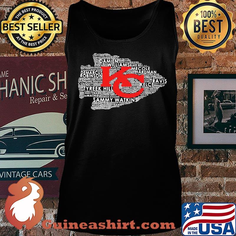 Kansas city chiefs football team logo s Tank top