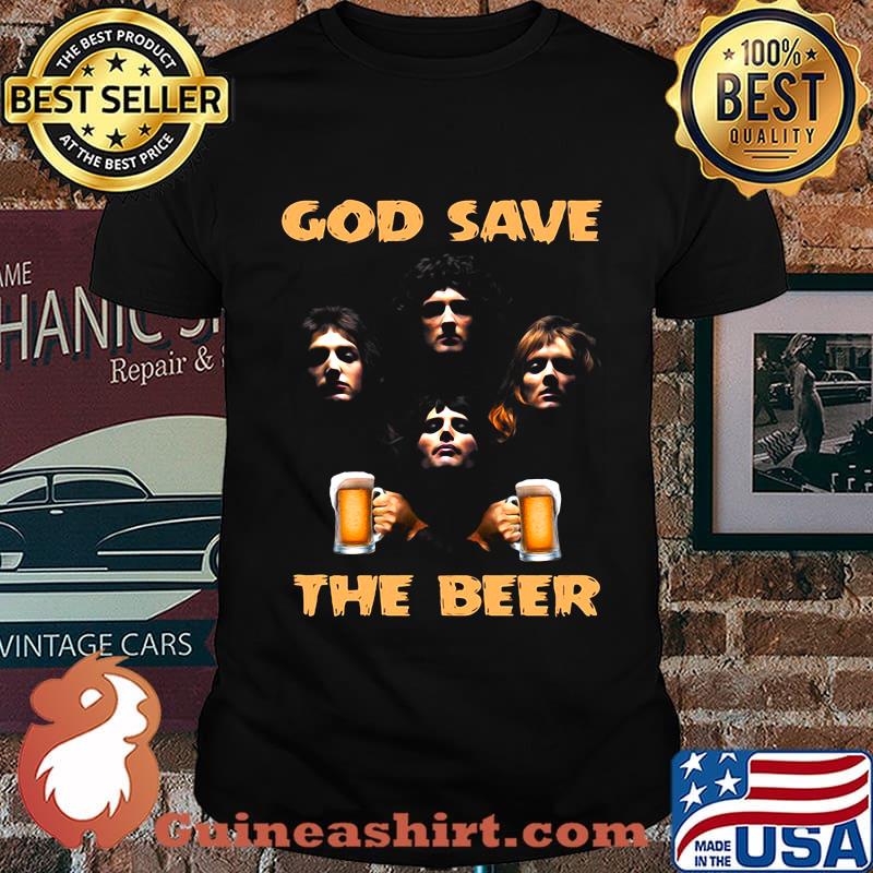 Kiss god save the beer shirt