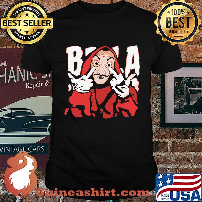 La casa de papel stickers shirt