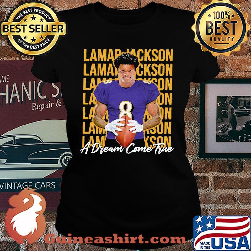Lamar jackson a dream come true baltimore ravens s Laides