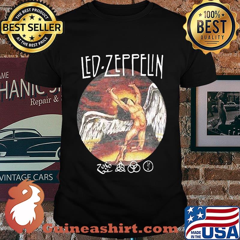 Led zeppelin wings vintage shirt