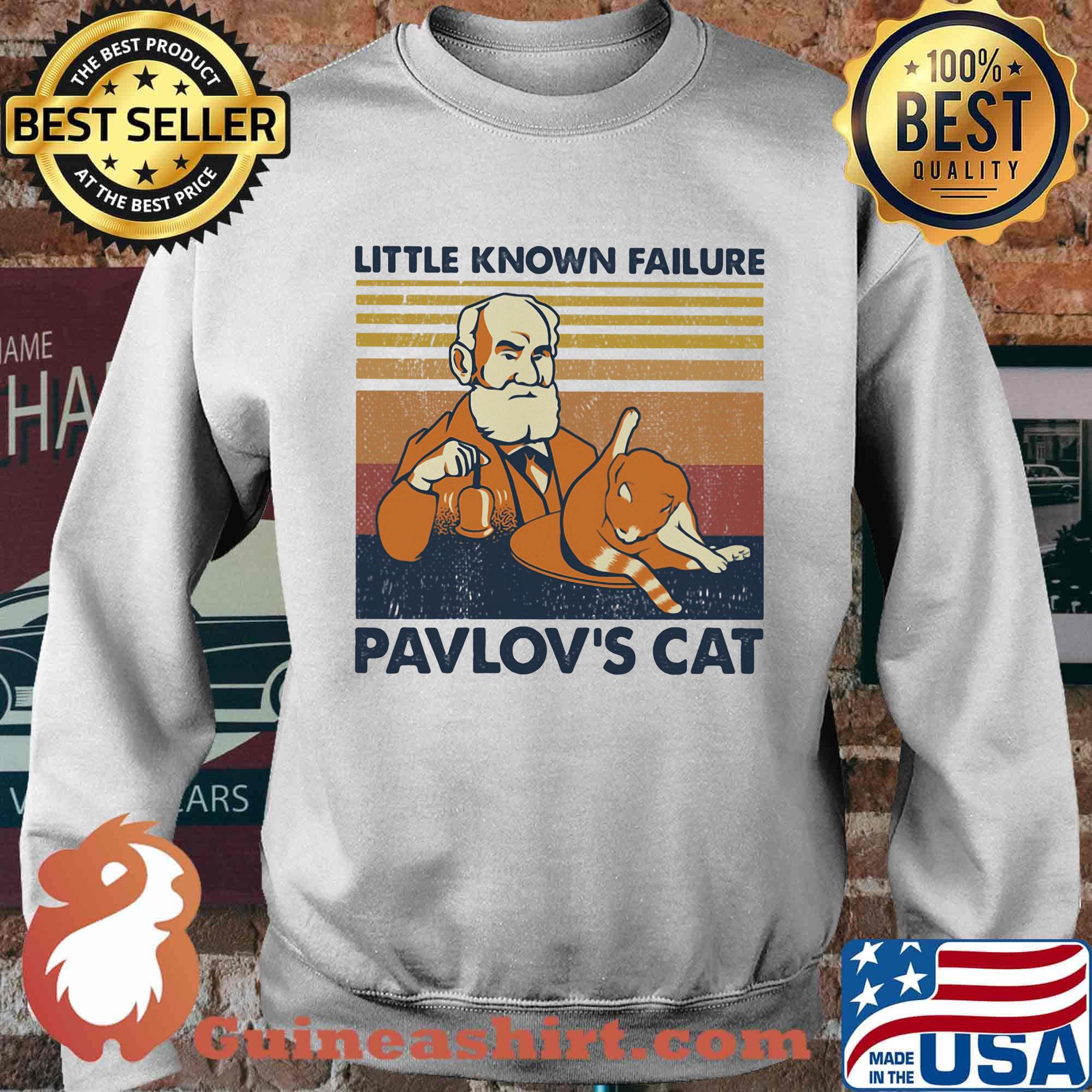 Little konown failure pavlov's cat vintage retro s Sweater