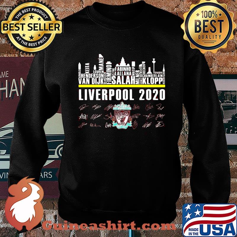 Liverpool football club 2020 city signatures s Sweater