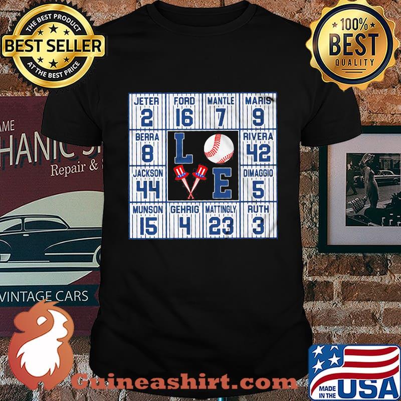 Love baseball america 4th of july independence day shirt