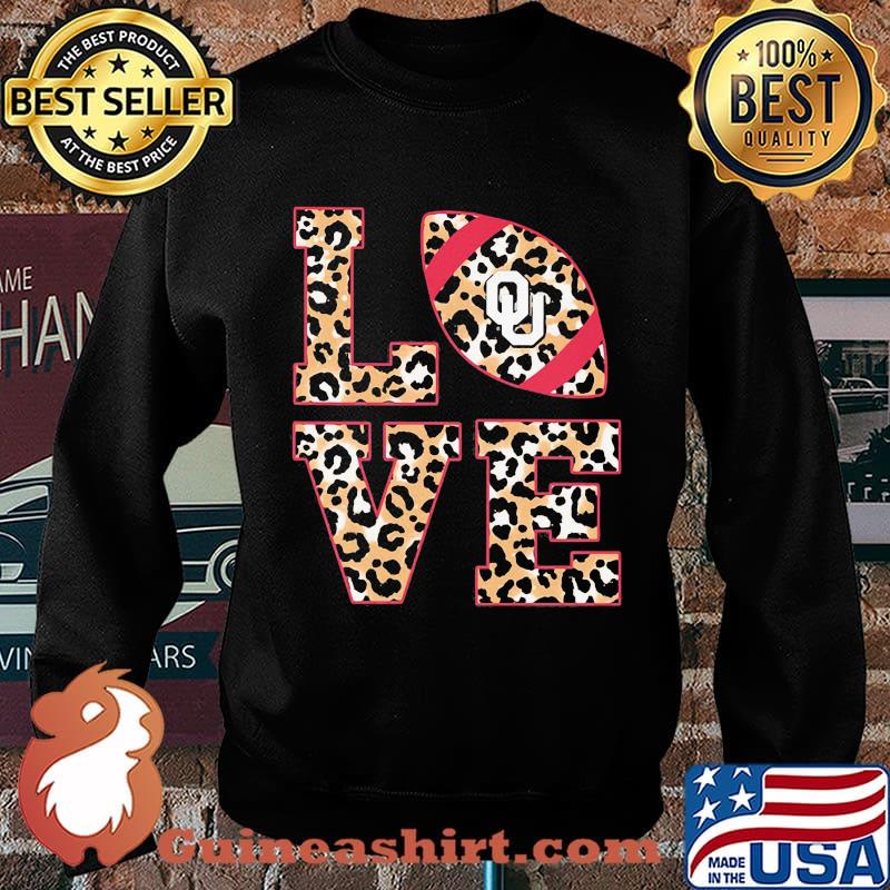 Love oklahoma sooners football leopard s Sweater