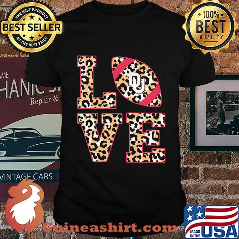 Love oklahoma sooners football leopard shirt