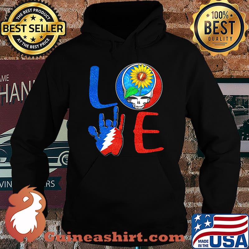 Love sunflower grateful dead diamond s Hoodie