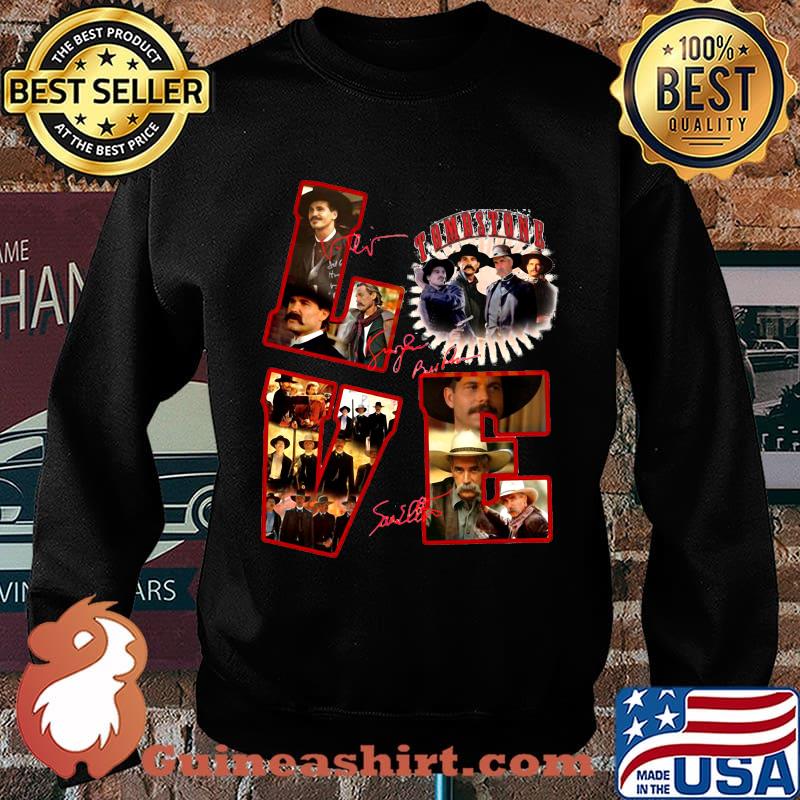 Love tombstone movie signatures s Sweater
