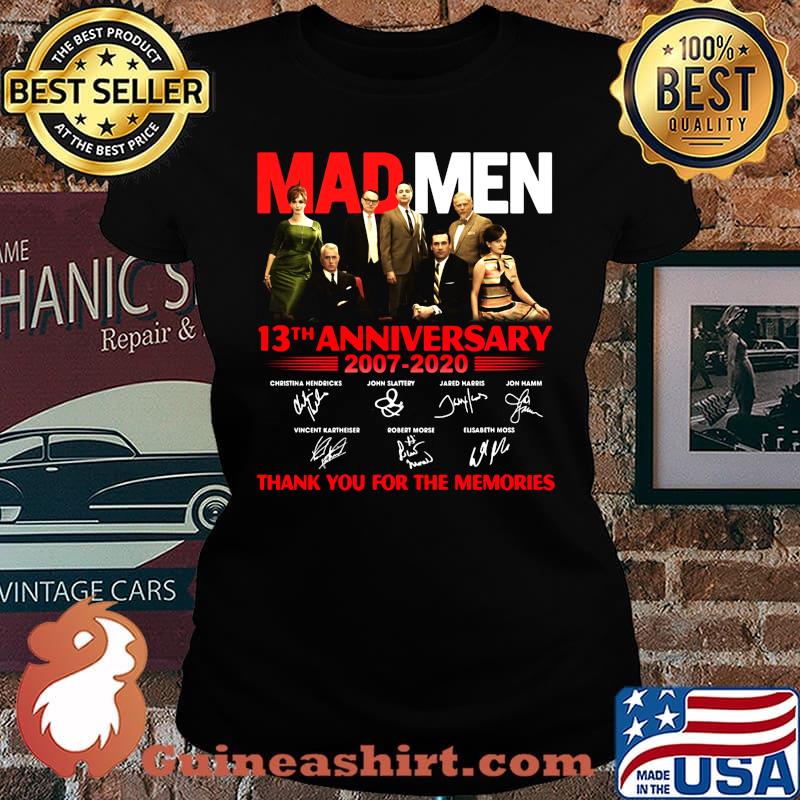 Mad men 13th anniversary 2007 2020 thank you for the memories signatures s Laides