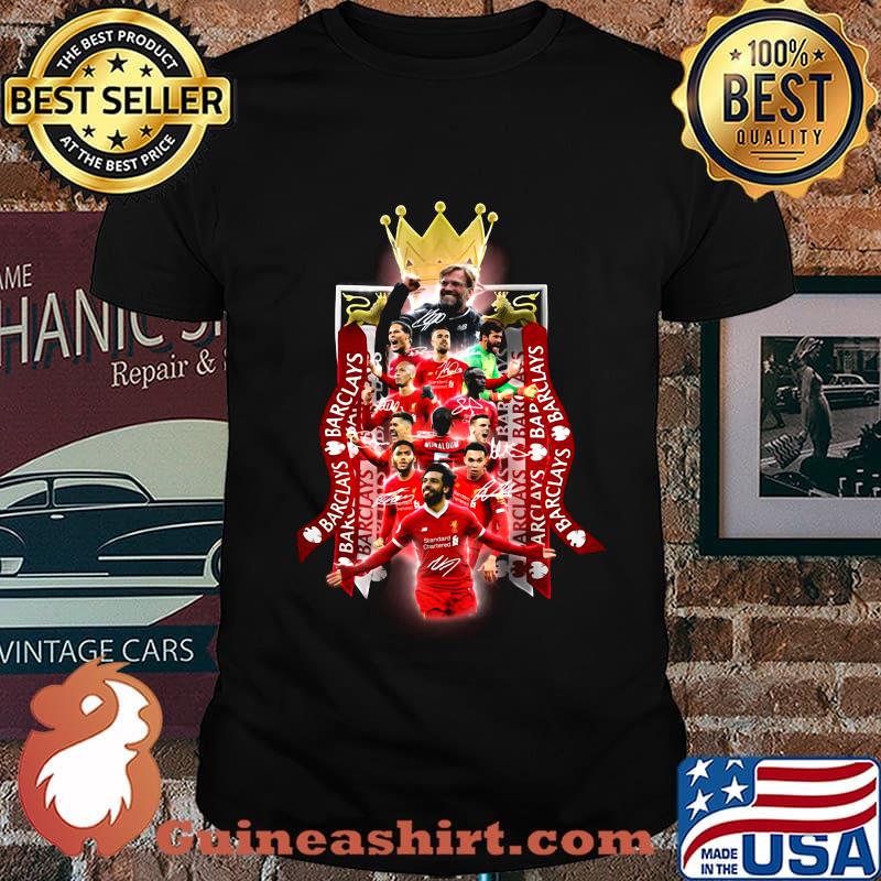 Manchester LIV champion Barclays king man signature shirt