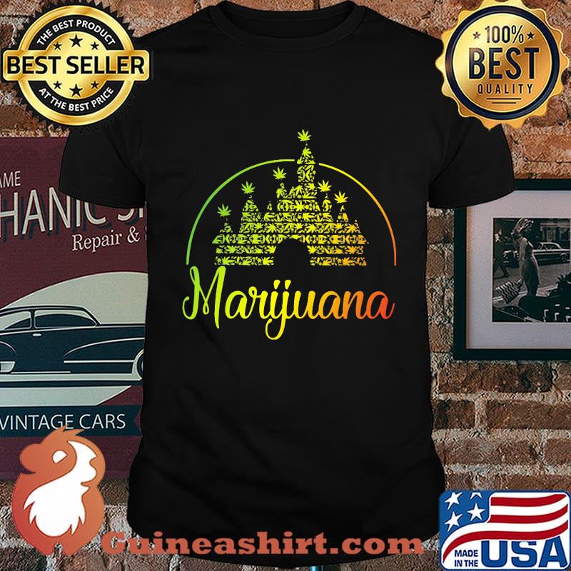 Marijuana Disney weed shirt