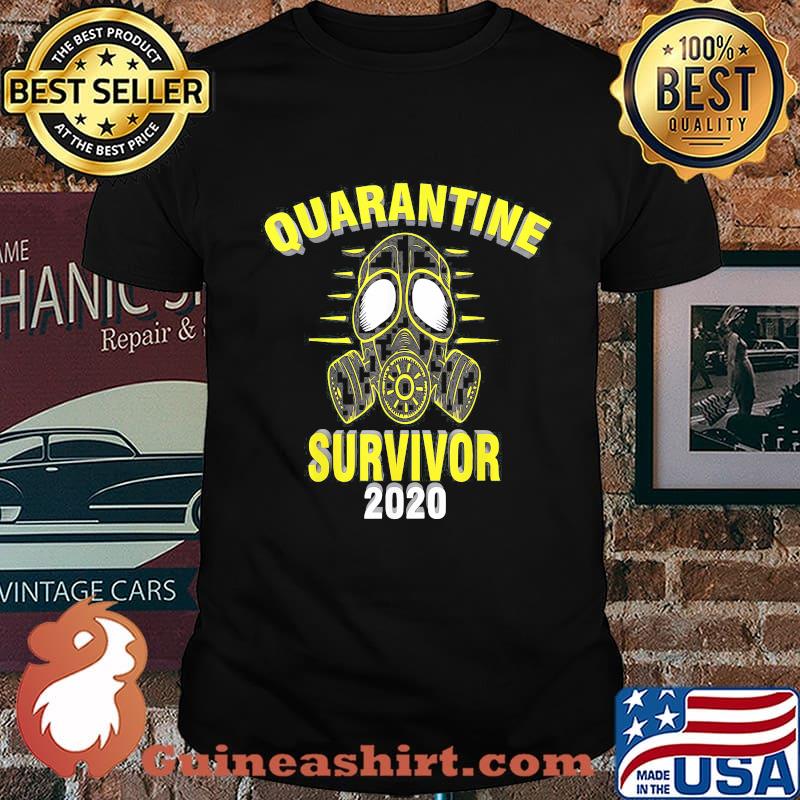 Mask quarantine survivor 2020 shirt