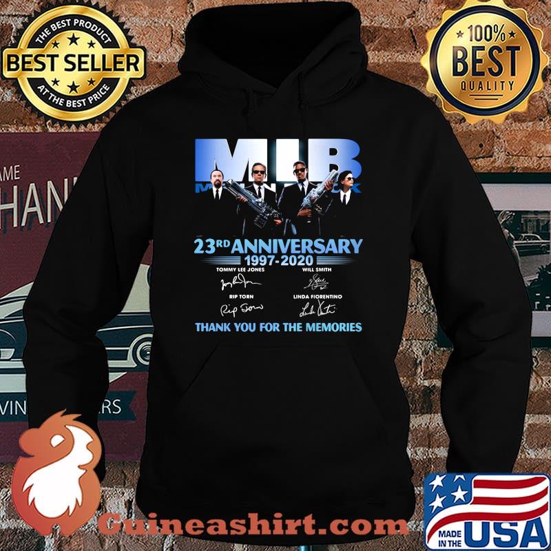Mib international 23rd anniversary 1997 2020 thank you for the memories signatures s Hoodie