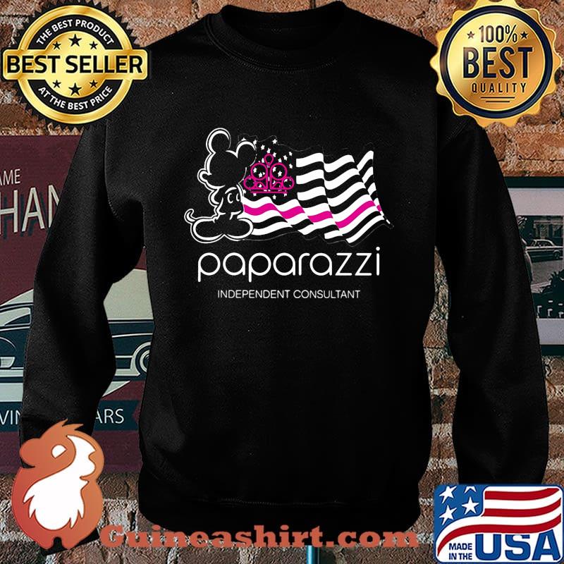 Mickey Mouse Paparazzi independent consultant American flag s Sweater