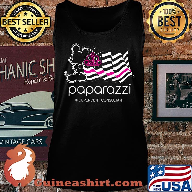 Mickey Mouse Paparazzi independent consultant American flag s Tank top