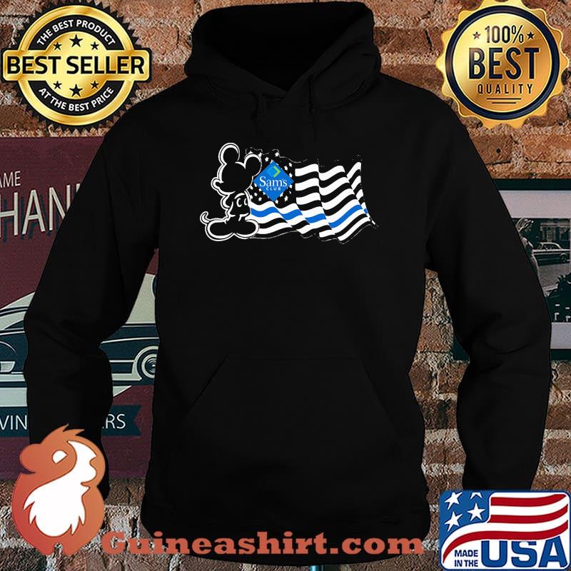 Mickey Mouse Sam's club American flag s Hoodie