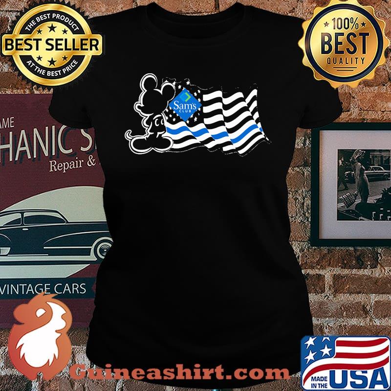 Mickey Mouse Sam's club American flag s Laides