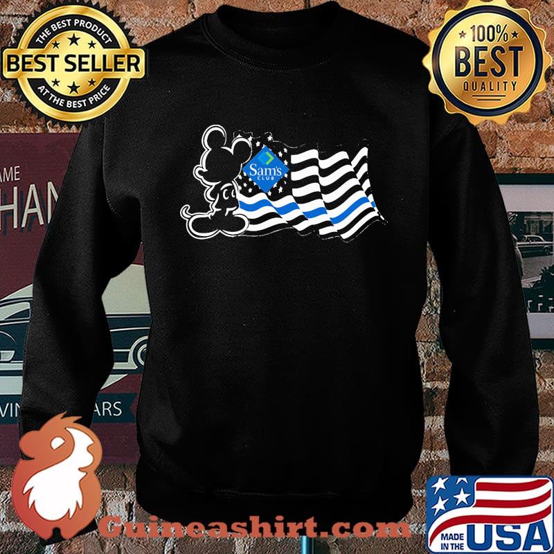 Mickey Mouse Sam's club American flag s Sweater