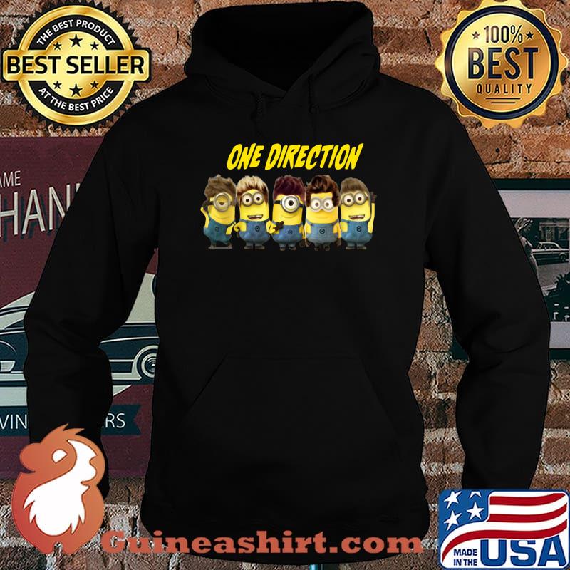 Minions one direction band s Hoodie