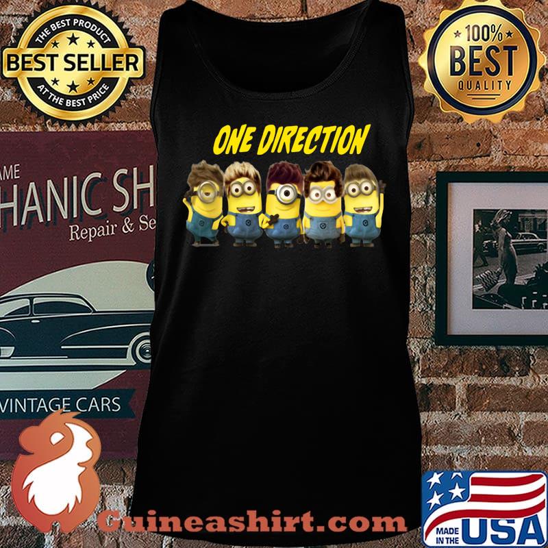 Minions one direction band s Tank top