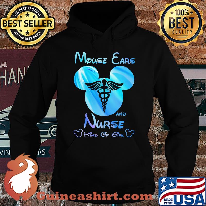 Mouse ears and nurse kind of girl s Hoodie