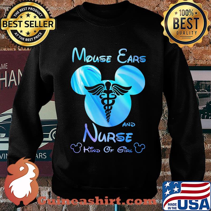 Mouse ears and nurse kind of girl s Sweater