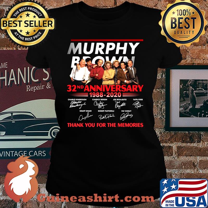 Murphy brown 32nd anniversary 1988 2020 thank you for the memories signatures s Laides
