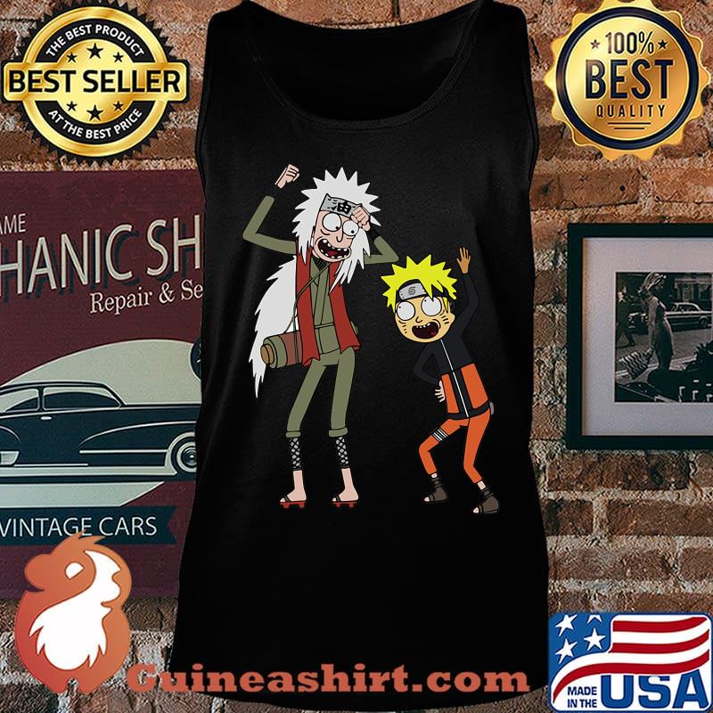Naruto rick and morty s Tank top