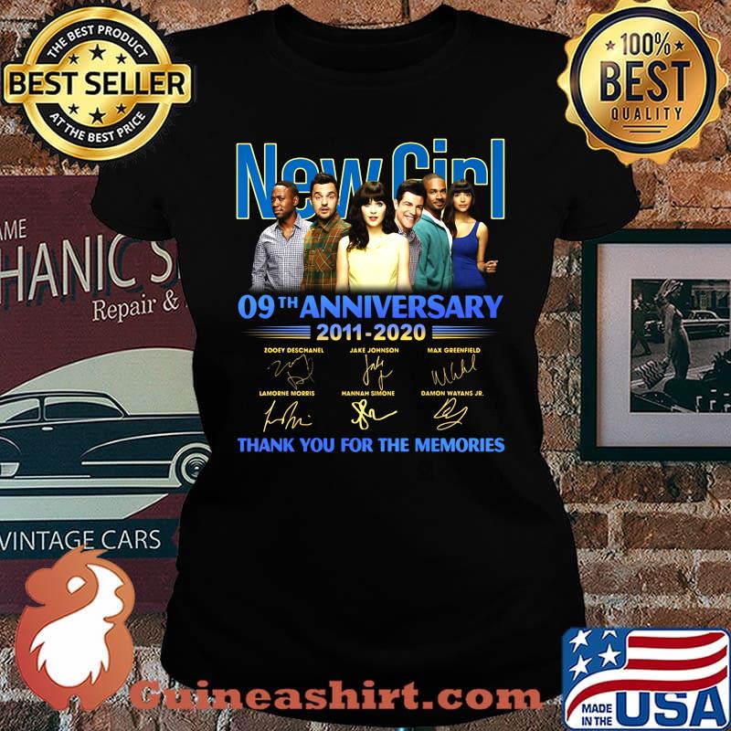 New girl 09th anniversary 2011 2020 thank you for the memories signatures s Laides