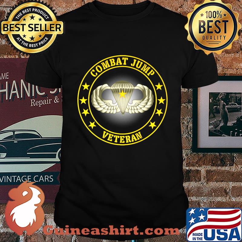 Official Combat Jump veteran shirt