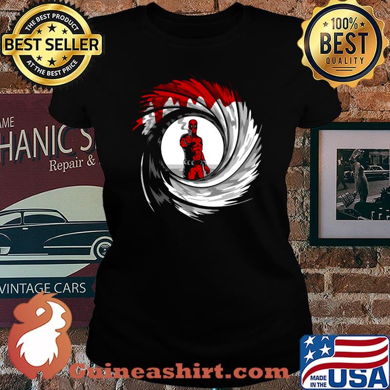 Official Deadpool gun s Laides tee