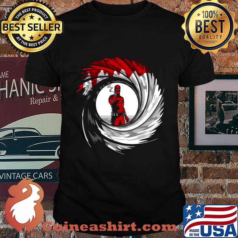 Official Deadpool gun shirt