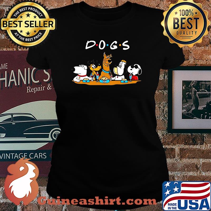 Official disney dogs cartoon s Laides tee