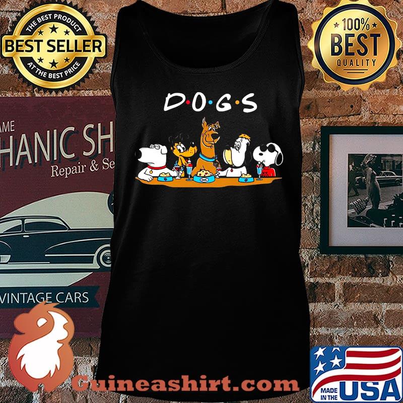 Official disney dogs cartoon s Tank top