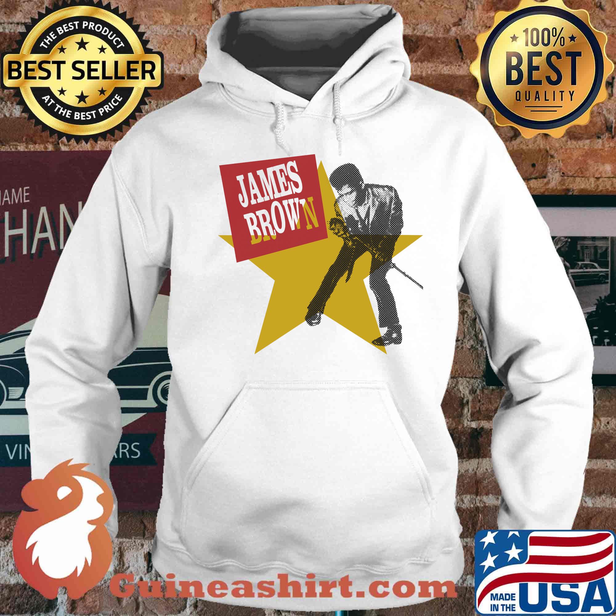 Official James Brown star s Hoodie