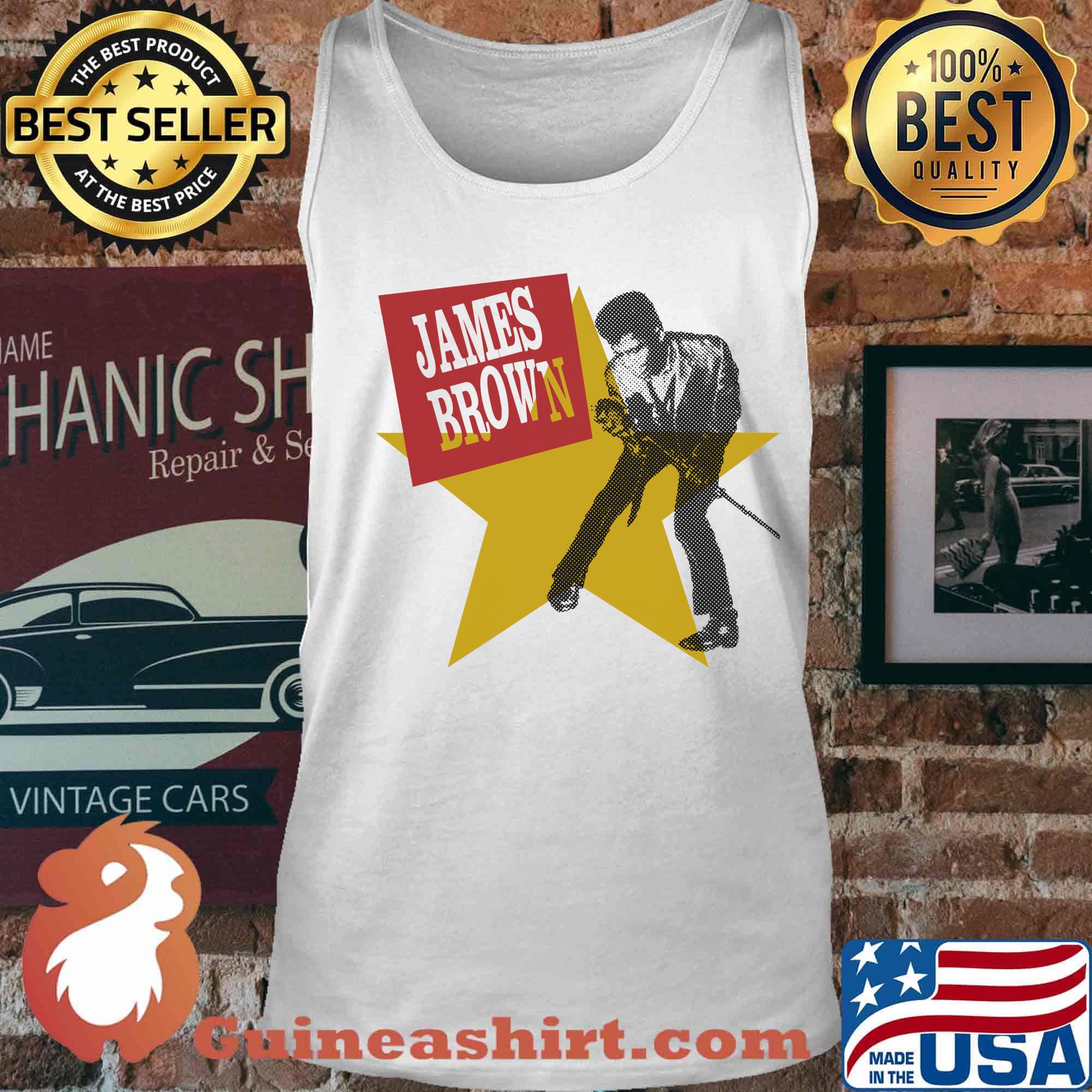 Official James Brown star s Tank top
