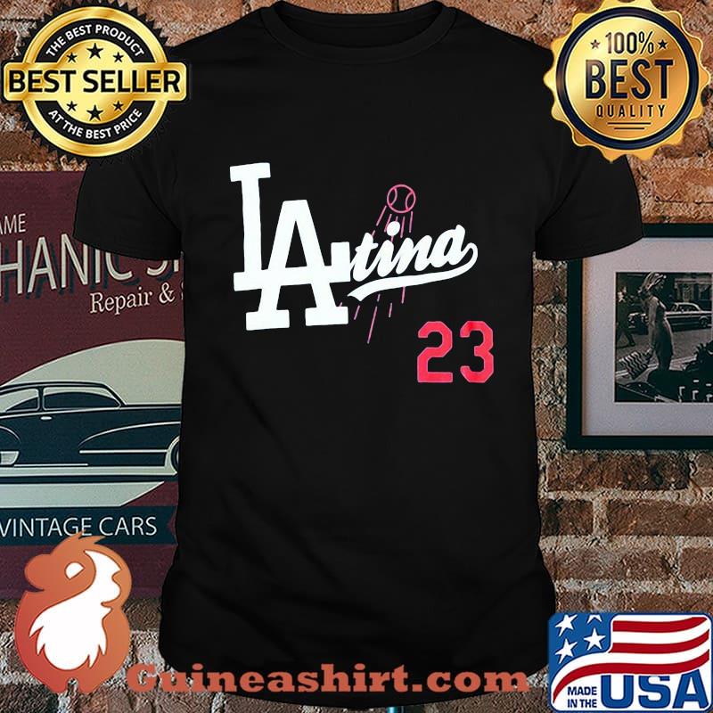 Official LAtina 23 Baseball shirt