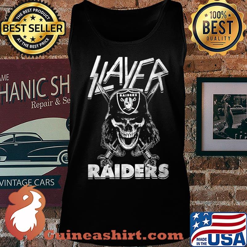 Official skull slayer raiders s Tank top