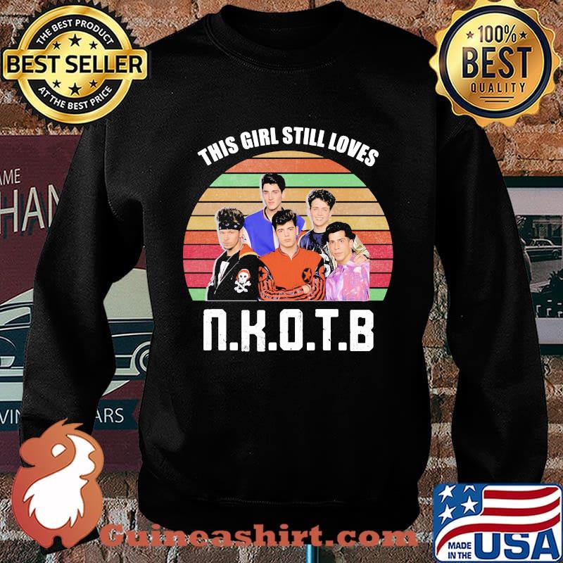 Official This girl still loves NKOTB vintage s Sweater